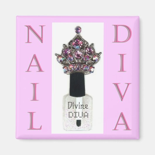 Nail Diva Magnet Magneet (Voorkant)