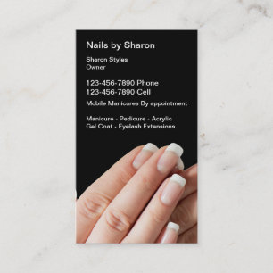 Nail Manicure Visitekaartjes