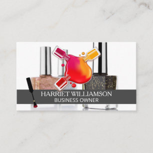 Nail Poland Brush   Visitekaartje flessen