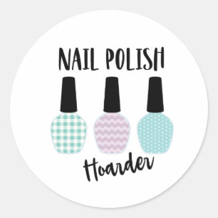 Nail Poland Hoarder Ronde Sticker