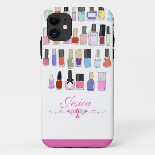 Nail polish bottles Case-Mate iPhone case (Achterkant)