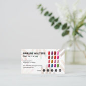 Nail Pools | Mestpedicure Klantenkaartje (Staand voorkant)