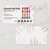 Nail Pools | Mestpedicure Klantenkaartje (Voorkant / Achterkant)