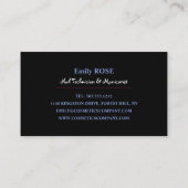 Nail-Pools, Nail-technicus Visitekaartje (Achterkant)