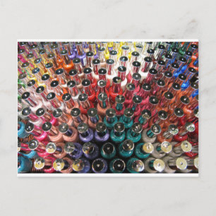 Nail Poolse flessen Briefkaart
