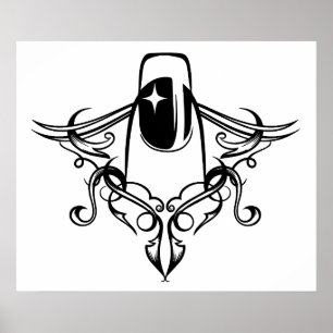 Nail Poolse kunst is Classy Poster