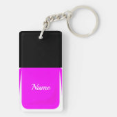 Nail Poolse Sleutelhanger Paars (achterkant)