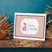 Nail Poolse Stack gepersonaliseerd Fotoplaat (Zijkant)