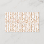 Nail Salon Afspraakkaarten | Marmer & Aangepast Afsprakenkaartje (Voorkant)