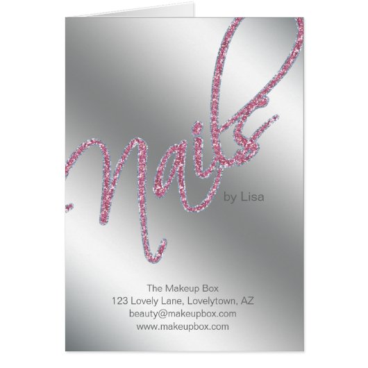 Nail Salon Brochure Beauty (Voorkant)