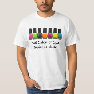Nail Salon Business, heldere Poolse flessen T-shirt