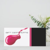 Nail Salon Cadeaubonnen (Staand voorkant)