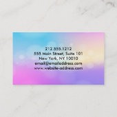 Nail Salon Carte de visite (Dos)