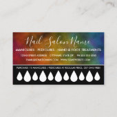 Nail Salon Loyalty Punch Card (Achterkant)