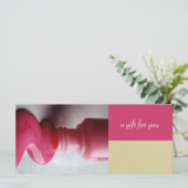 Nail Salon of Day Spa Cadeaubonnen (Staand voorkant)