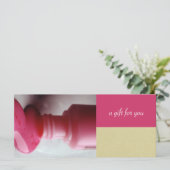 Nail Salon of Day Spa Cadeaubonnen (Staand voorkant)