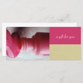 Nail Salon of Day Spa Cadeaubonnen (Voorkant / Achterkant)