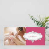 Nail Salon of Nail Studio Cadeaubonnen (Staand voorkant)