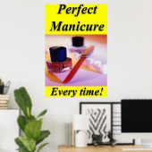 Nail Salon Posters Perfect Manicure (Thuiskantoor)