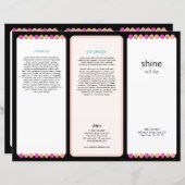Nail Salon Tri Fold Brochure (Voorkant / Achterkant)