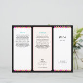 Nail Salon Tri Fold Brochure (Staand voorkant)