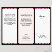Nail Salon Tri Fold Brochure (Voorkant)