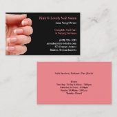 Nail Salon Visitekaartje (Voorkant / Achterkant)