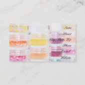 Nail salon visitekaartje (Achterkant)