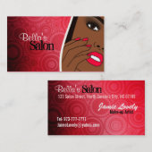 Nail Salon visitekaartjes (Voorkant / Achterkant)