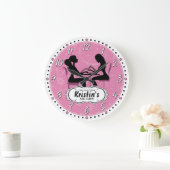 Nail Salon  wandklok Grote Klok (Huis)