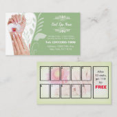 Nail Spa business cards Visitekaartje (Voorkant / Achterkant)
