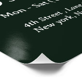 Nail Spa Custom Glossy Poster Perfect Poster (Hoek)