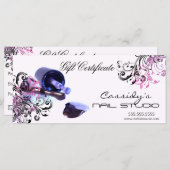 Nail Studio- en Salon-cadeaubon (Voorkant / Achterkant)