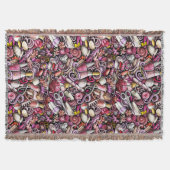 Nail Studio Pattern Deken (Voorkant)