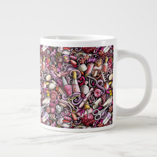 Nail Studio Pattern Extra Grote Beker
