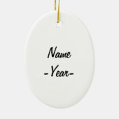 Nail tech gift - Nail pools zoenen Keramisch Ornament (Achterkant)