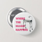 Nail Tech Manicurist Magic Button (Voorkant /achterkant)