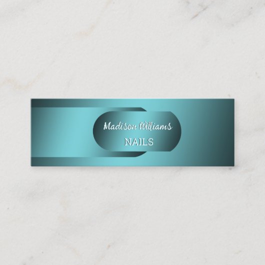 Nail Tech Mini Visitekaartje (Voorkant)