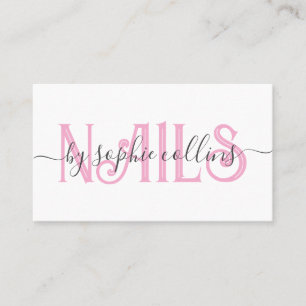 Nail Tech Nail Art Visitekaartje