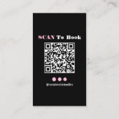 Nail Tech Nail Art Visitekaartje (Achterkant)