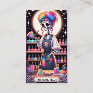 Nail Tech Tarot Kaart Visitekaartje