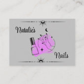Nail Tech Visitekaartje (Voorkant)