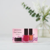 Nail Technicia Pools Visitekaartje (Staand voorkant)