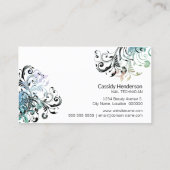 Nail Technician Schoonheidssalon Visitekaartje (Achterkant)