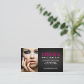 NAIL TECHNICIAN VISITEKAARTJE AFSPRAKENKAARTJE (Staand voorkant)