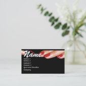 NAIL TECHNICIAN VISITEKAARTJE AFSPRAKENKAARTJE (Staand voorkant)