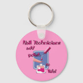 Nail Technicians Sleutelhanger (Voorkant)