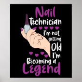 Nail-technicus Legend Poster (Voorkant)