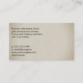 Nail-technicus | Nail-Poolse flessen Visitekaartje (Achterkant)