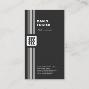 Nail-technicus - Premium dubbelzijdig Visitekaartje